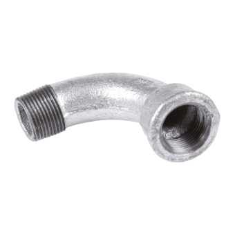 Long Bend 90°, 4" Internal Thread - Outside Thread