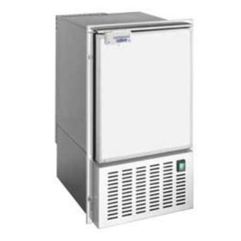Isotherm 5W08A14IMN000 - Ice Maker White Inox 115V/60Hz With 3-Side FM Inox Frame No Pred. WK
