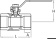 Osculati 17.557.08 - Guidi bronze F-F ball valve full flow 2"1/2