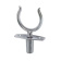 Foresti & Suardi 27D.C - Chromed Brass Rowlock With Socket Foresti & Suardi 27D.C - Chromed Brass Rowlock With Socket