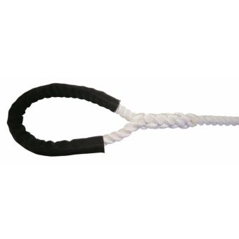 Plam Black Nylon Chafe Protection Ribbon with Velcro Closure (Roll 25 meter)