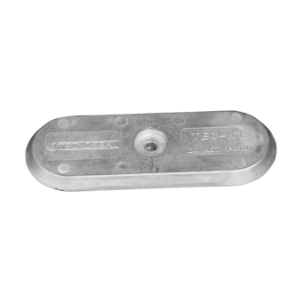 Tecnoseal TEC-N1 Oval Plate Anode without Insert 216x80x12.6 mm