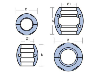 Tecnoseal Shaft Anode - Ø1 (mm) 19
