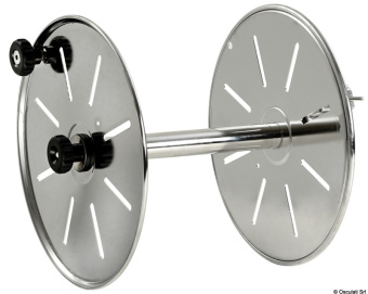 Osculati 06.311.75 - Line Drum Reel Made Of Polished Stainless Steel