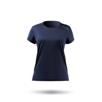 Plastimo 68029 - Navy Zhik Dry Short Sleeve T-Shirt Women Size L