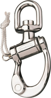 Ronstan RF6511 Swiveling Small Bail Trunion Snap Shackle 150mm