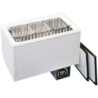 Isotherm 3092BB2B00006 - BI92L/V Built-In Refrigerator/Freezer INOX Remote Compressor with Click-On & X-Couplings
