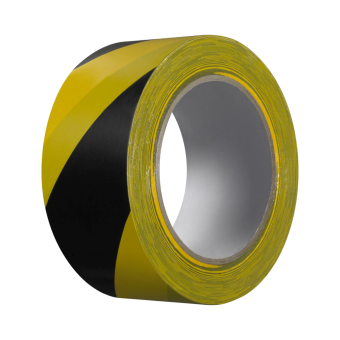 KIP Marking Tape 50mm X 33m Black-Yellow
