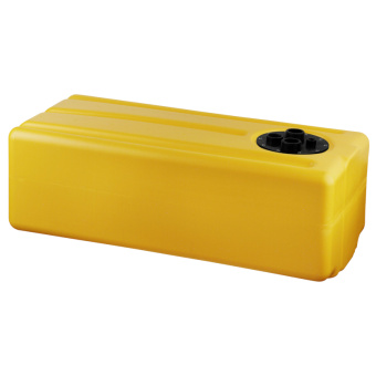 Can SB Rigid Horizontal Plastic Grey/Black Water Tank - 83 L