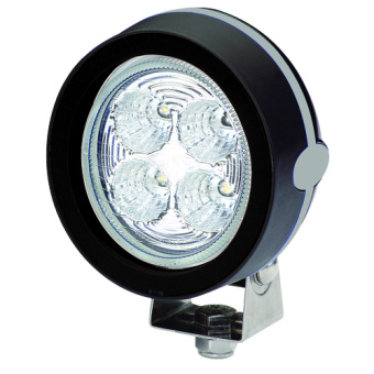 Hella Marine 1GM 996 136-351 - Mega Beam III LED Worklight - Flood Beam - Neutral White - 9-30V - 800LM - 13W - Black