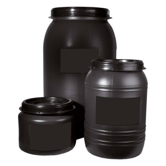 Barrel with Screw Lid, Plastic 120 L