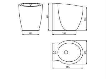 Bidet TECMA Privilege