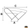 Trem O2804250 - Bimini Tops White 3 Arches 250-140 cm Trem O2804250 - Bimini Tops White 3 Arches 250-140 cm