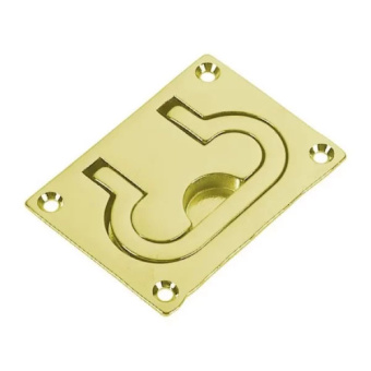 Foresti & Suardi 76A.L - Brass Lifting Ring 75x54 mm