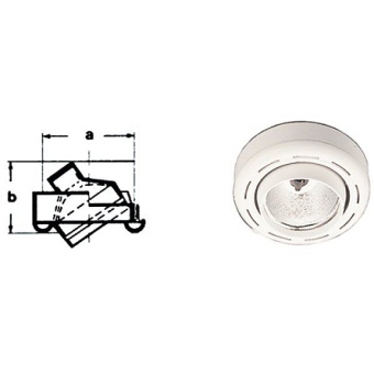 Hella Marine 2JA 006 046-001 - Halogen Interior Spot Light 12 / 24 Volt