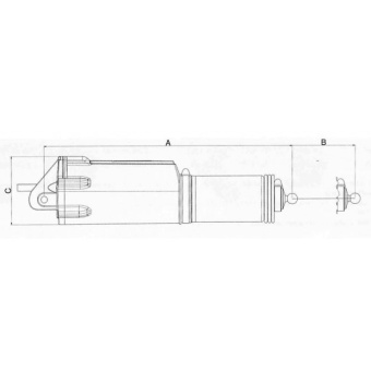 Uflex AC Actuator 273/330 mm
