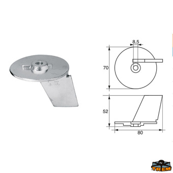 Trem L8144025 - Anodes For Engines Suzuki