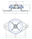 Allpa Vibration Damper, 50° Shore, Inner Thread M8, Dims. 85x54x25mm, Max. 400n (Stiffness 90n/Mm)