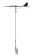 Scout Antenna Fiberglass Windex Scout VHF 50cm 1dB With Windex 15