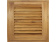 Eude Slat Door with Frame Square 38.1x38.1x3.5cm