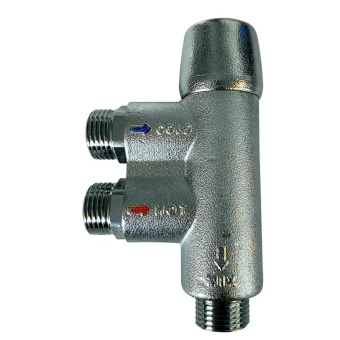 Whale WX1599B - Thermostatic Mixing Valve 3 x 1/2 Inch BSP 30-50°C 10 Bar
