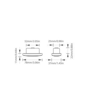 Storm 2 Stainless Steel LED Cool 12Volt IP65