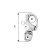 Wichard 2473 - HR Snap Shackle With Swivel Eye Length 70 mm