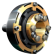 Centaflex Coupling, M-127 2.2, Max. 250nm (Pleasure Craft), D=50mm, Tk=78mm, Z=4x90°, M=M10