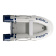 Vetus VB200 - Yellow V Inflatable Boat, 2.0M., Grey And Blue