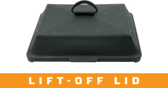 Kenyon B96018 Silken® Grill Lid: Lift-Off Lid