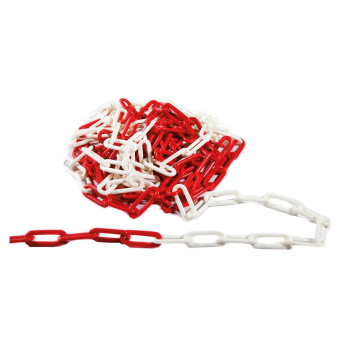 Barrier Chain Red-White 6mm 25m