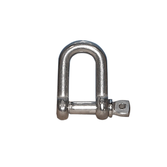 AISI 316 Stainless Steel Captive Pin D-Shackle
