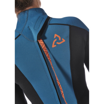 Plastimo P203705 - Essential 3/2mm Wetsuit Women's Black/Ocean Size 10 XXS
