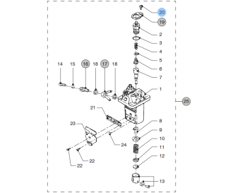 Vetus STM1332 - Screw for Plate