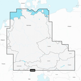Navionics NAEU060R - Navionics+ SD/MSD Germany, Lakes and Rivers