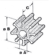Allpa 500190 - Impeller