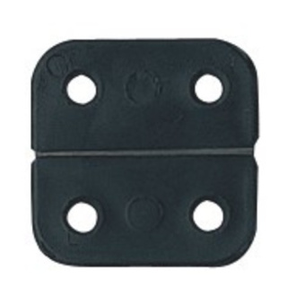 Plastimo 43680 - Hinge Oval Polyamide, 70 X 40mm Black (x10)