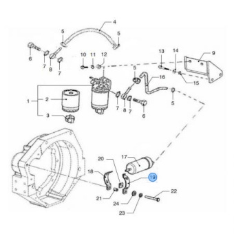 Vetus VFP01239 - Support