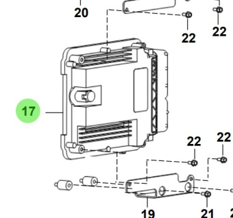 Bukh 39110-3AM60 - Waterjet ECU for S270J Engines