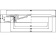 Nuova Rade 196434 - Inspection Hatch Topline 162mm White