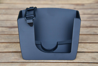 Humminbird TFA Transducer Protection Cover For Mega Live, Black, Starboard Side