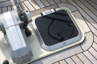 Gebo Deck Hatch Rectangular Class AI Low Profile (Size: 450x320)