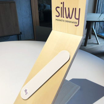 Silwy L000-10KW-1 - Metal Strip 25cm White For Magnetic Glasses