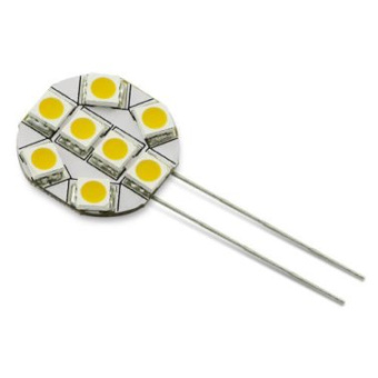 Dixplay Bulb G4 Horizontal 8-35V 1.5W - 9 LED Cool White - Ø23mm