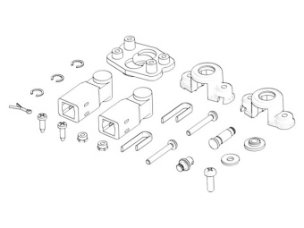 Ultraflex 43519M - K75 Connection Kit for C36 and Mach36
