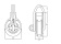 TyeTec 01LB37BBL - 37mm Block Long Loop TyeTec 01LB37BBL - 37mm Block Long Loop