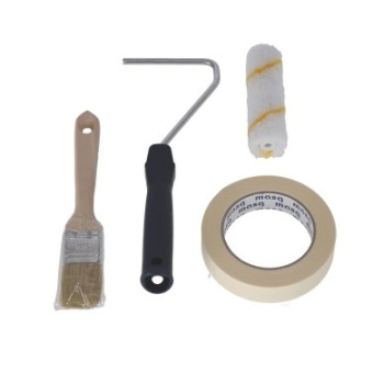 Tray, Roller, Brush And Masking Tape Set