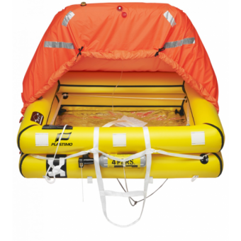 Plastimo ISO 9650-1 Transocean Liferaft Within 24 Hours 4 Man Valise
