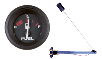 Veethree 57902E - Amega Domed Fuel Meter (SW)