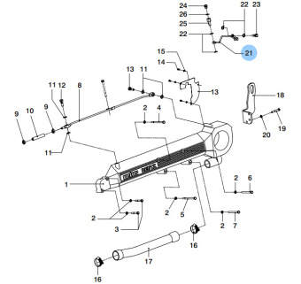 Vetus STM9639 - LDA Tube 9639 DT66/DTA66